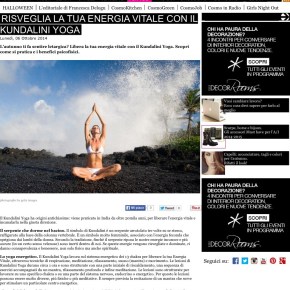 Kundalini Yoga su&nbsp;Cosmopolitan.it