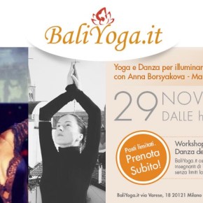 Seminario di Yoga&Danza a Milano&nbsp;29/11/2015